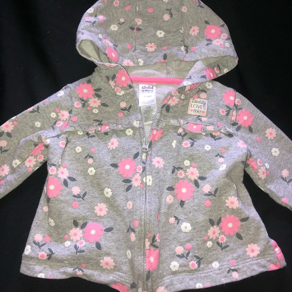 ⚓️3 for $20⚓️ Child of Mine Pink Floral Jacket